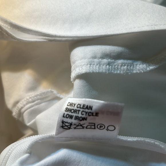 Elegant Carlisle White Wrap Blouse, 14 - Picture 7 of 8